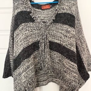 Scully Poncho Sweater